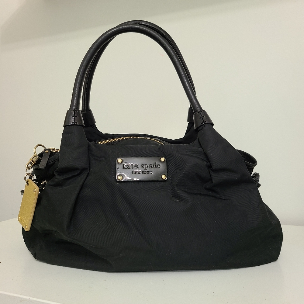 Kate Spade nylon and leather purse